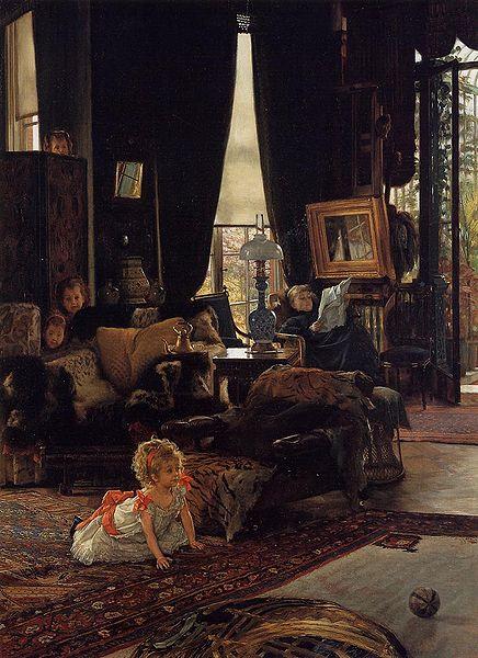 James Jacques Joseph Tissot Hide and Seek oil painting picture